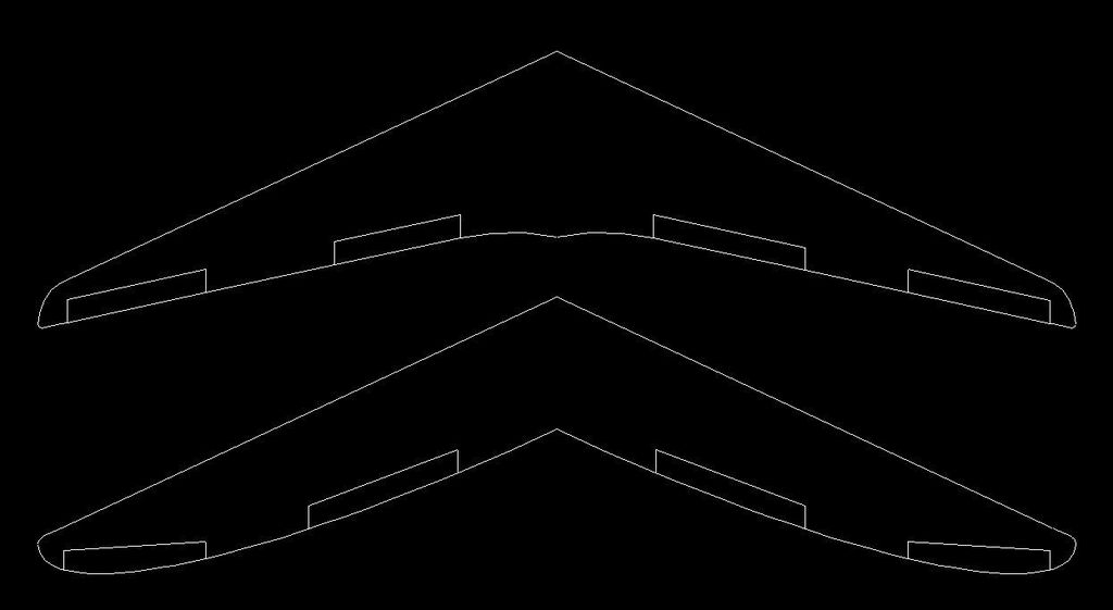 Grundrissvergleich der beiden Entw&uuml;rfe