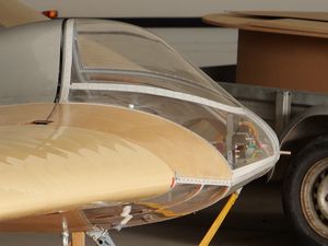 Das Cockpit von der Seite