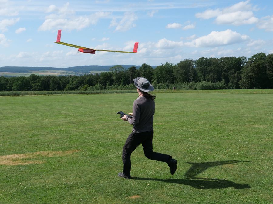 E-Solo beim Start